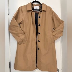 Herschel Classic Tan Trench Coat - Black Lining
